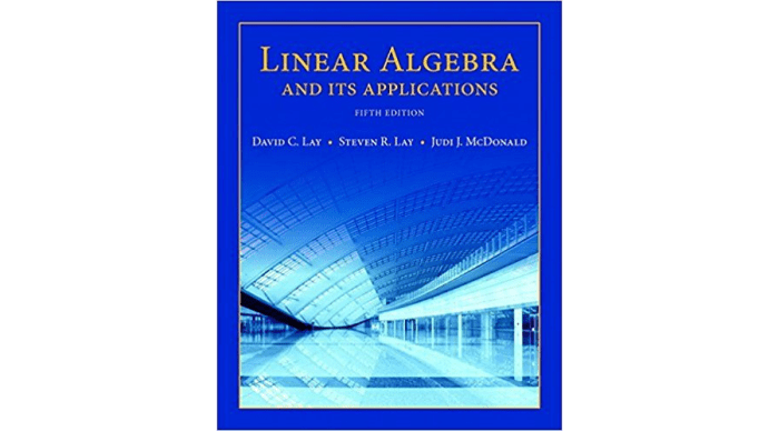 Linear algebra and its applications 6th edition