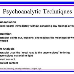 Psychoanalytic techniques are designed primarily to help patients